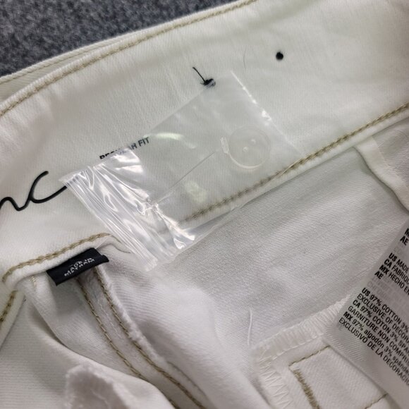 INC International Concepts Women's White Wide-Leg Pants Size 14 - Picture 13 of 15